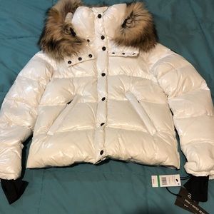 S.A.M Coat (NEW) Large Women Off white